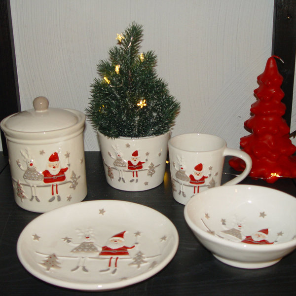 Keramik Santa-Hirsch