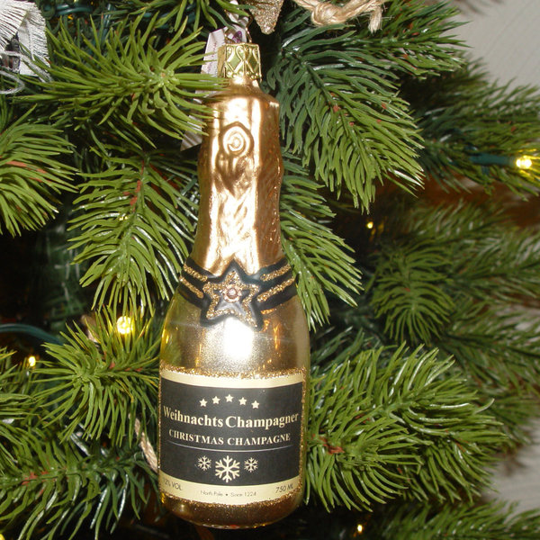 Weihnachts-Champagner